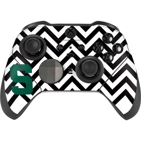 Michigan State University Spartans S Chevron Xbox One Skins